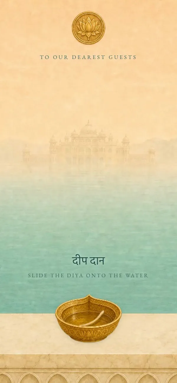Sarovar wedding website cover